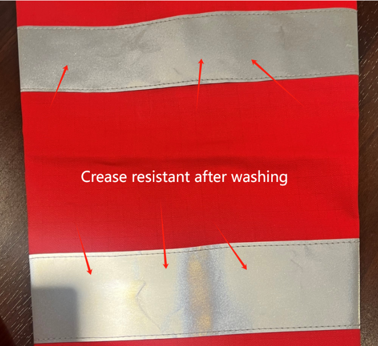 Crease resistant after washing
